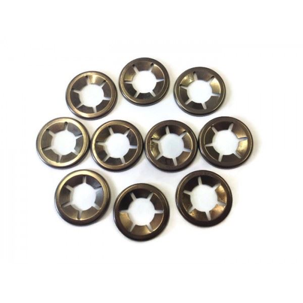 3mm Starlock Bronze Uncapped Washers Quantity 100 Bearing Station
