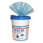 Rocol 34100 Scrubs Hand Wipes Tub 72