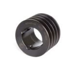 V Pulley Taper Lock SPZ Section 4 Groove 140mm Pitch Diameter