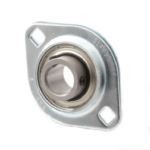 2 Bolt Oval Pressed Steel RHP Flange Bearing Unit 15/16"